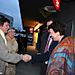 Roselyne BACHELOT avec les habitants du quartier